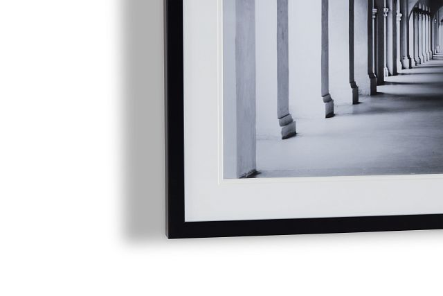 Pillar Gray Framed Wall Art