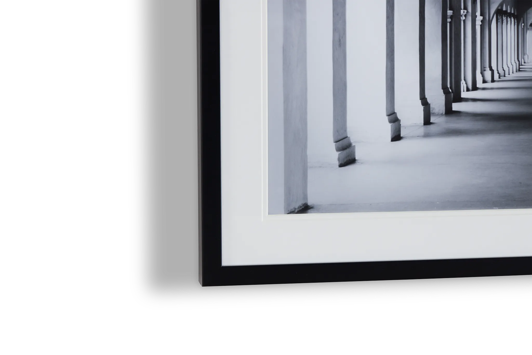 Pillar Gray Framed Wall Art