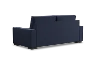 Edgewater Peyton Dark Blue 84" Sofa W/ 2 Cushions