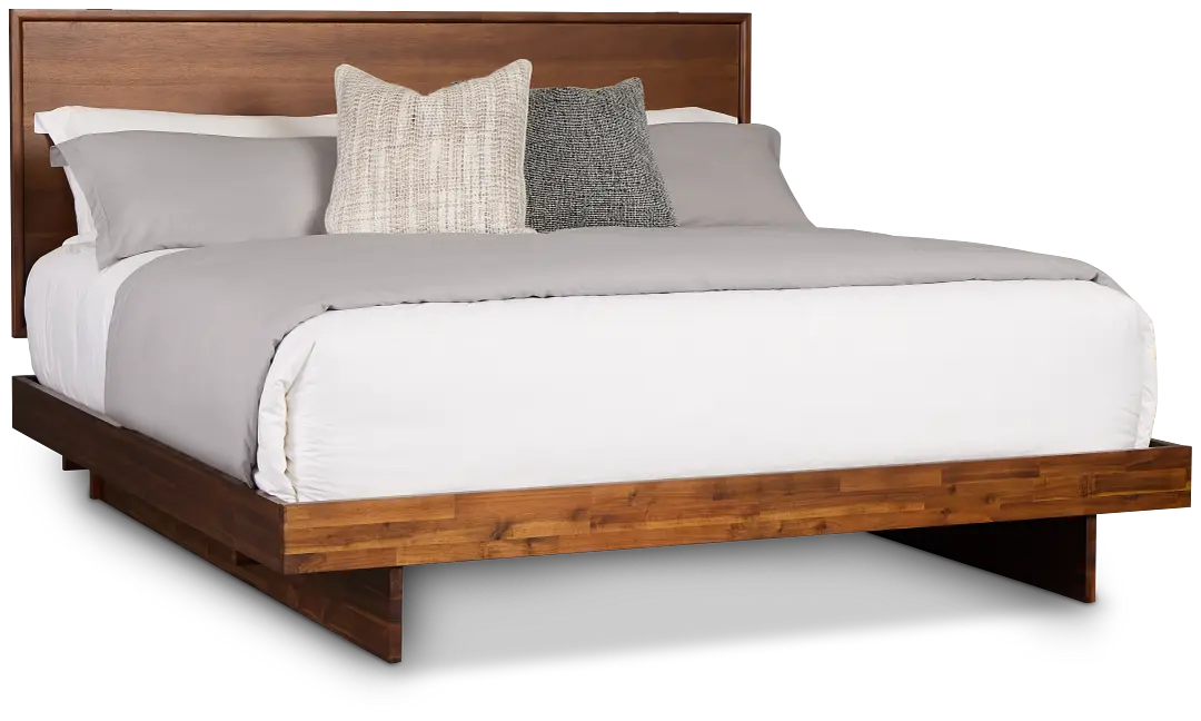 Bowery Dark Tone Platform Bed Bowery Dark Tone Platform Bed