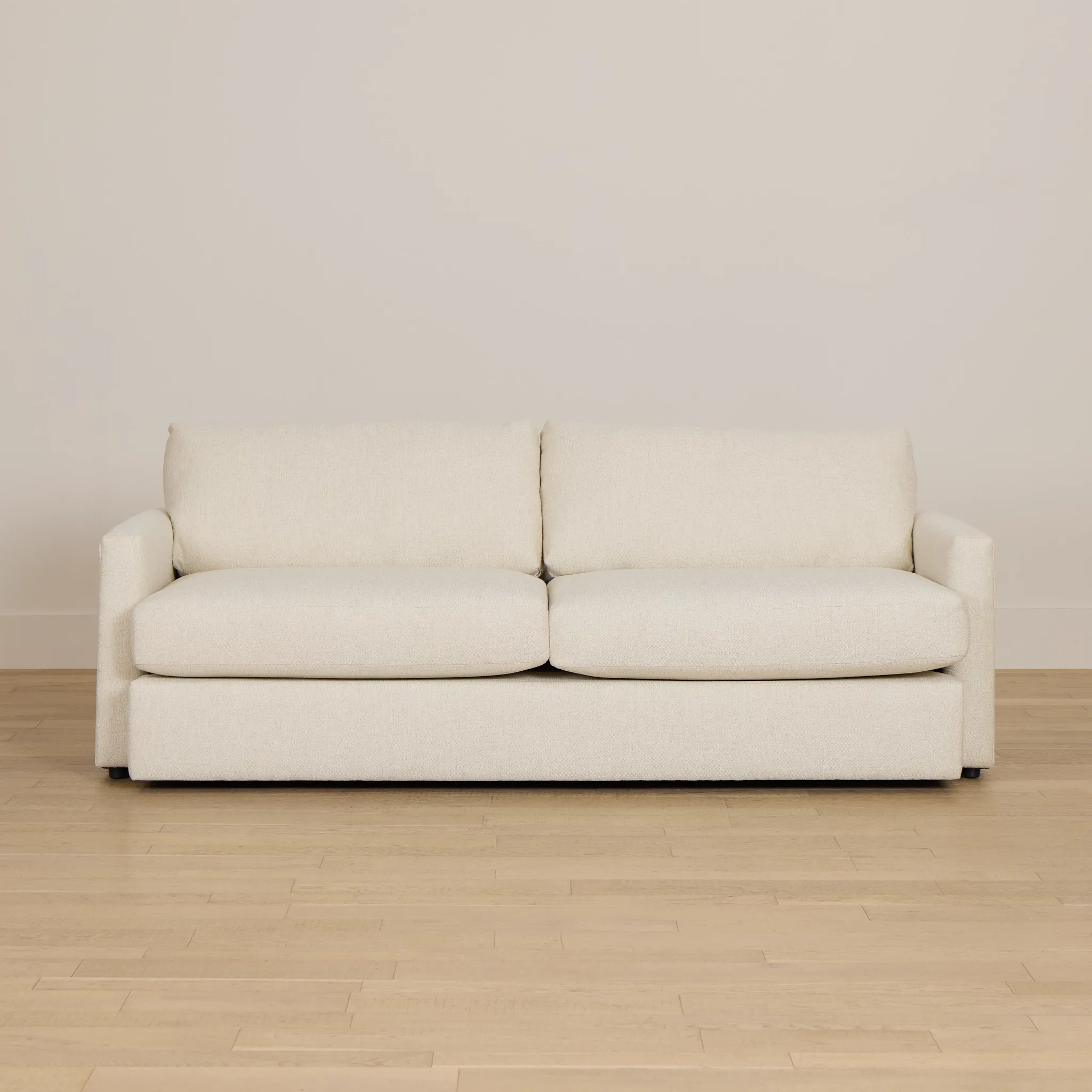Maxwell Light Beige Fabric Sofa