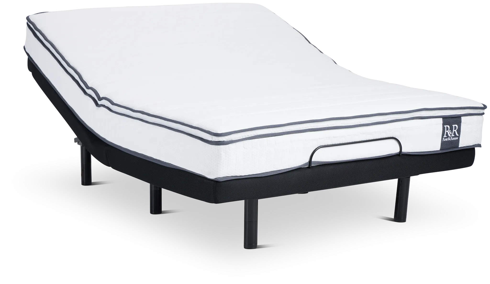 Rest & Renew By Zinus 8" Hybrid Plus Adjustable Mattress Set