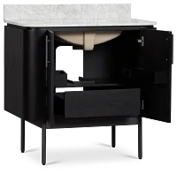 Nomad Black 36" Single Bathroom Vanity