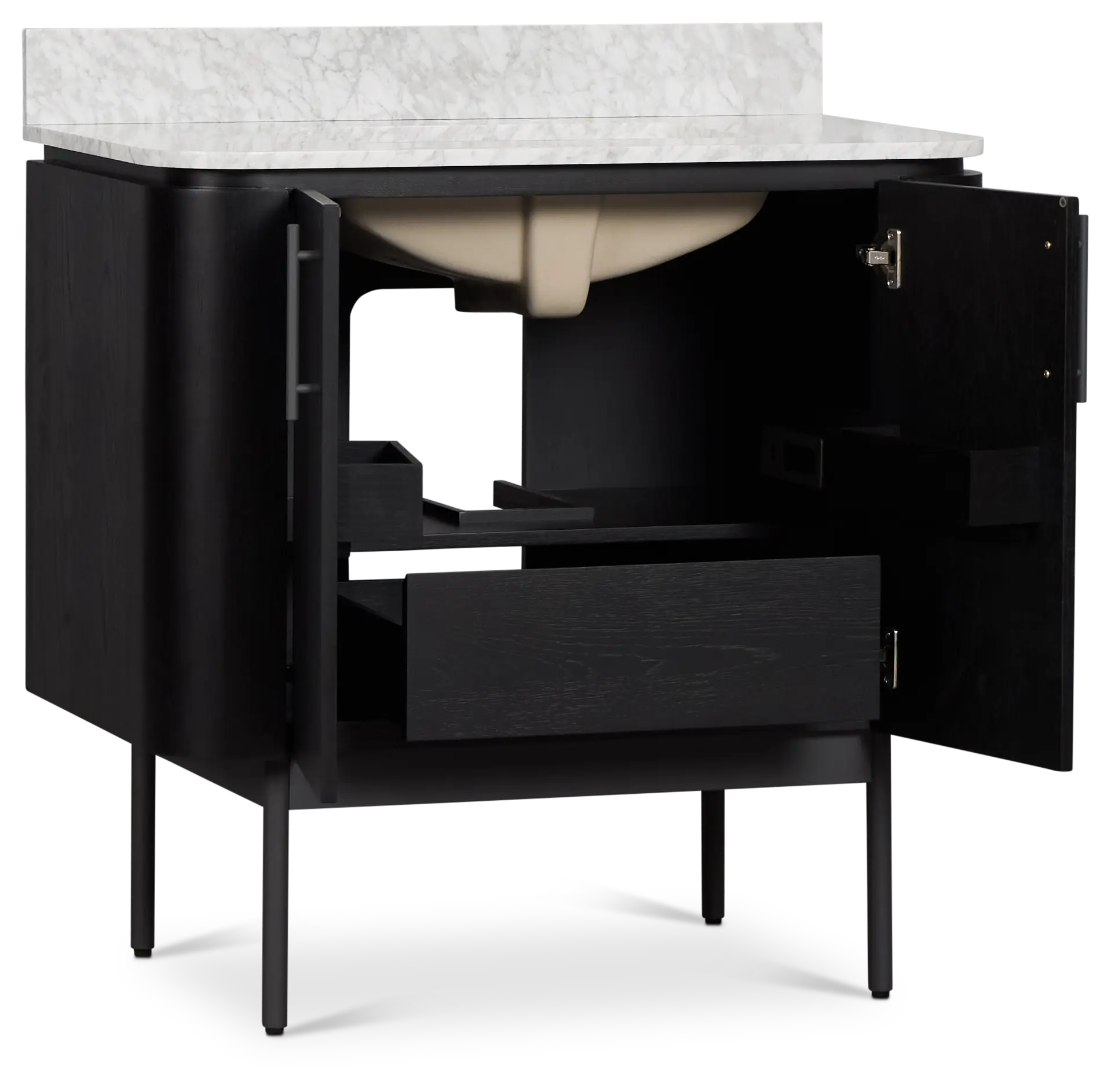 Nomad Black 36" Single Bathroom Vanity Nomad Black 36" Single Bathroom Vanity