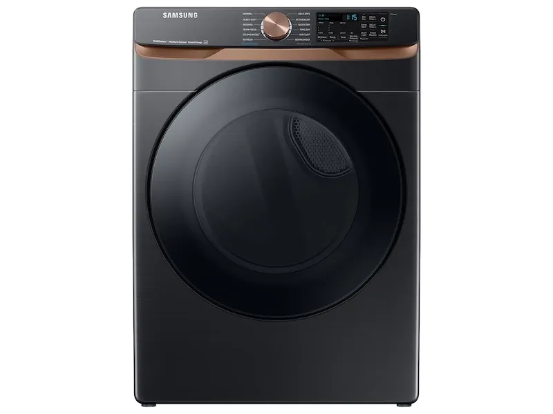 Samsung 8300 Series Black Front Load Gas Dryer