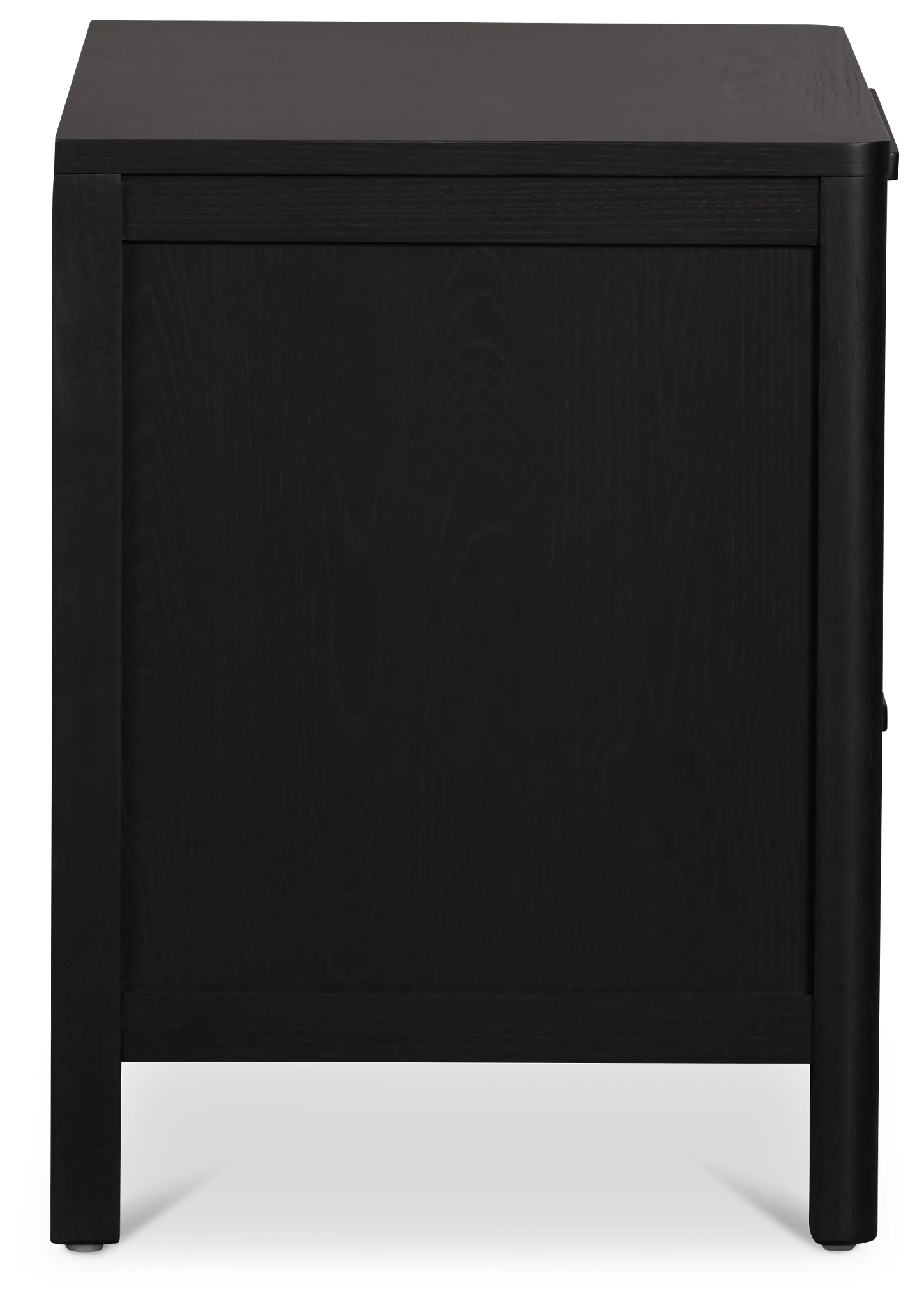 Pacific Black 3-drawer Nightstand
