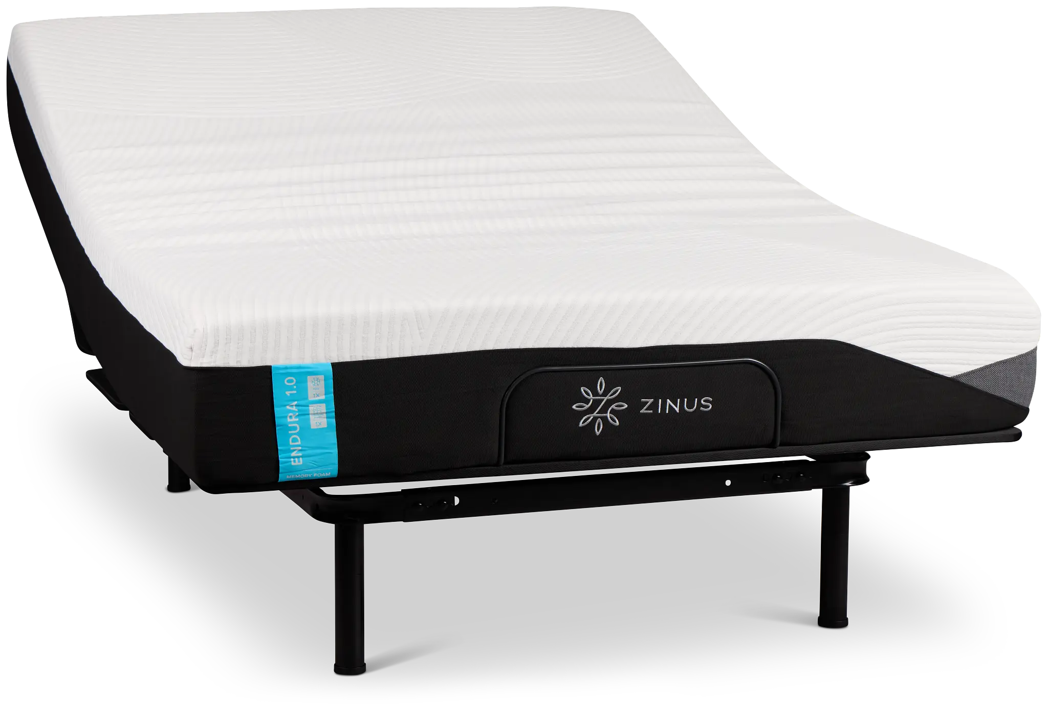 Zinus Endura 1.0 Firm Slat Adjustable Mattress Set Zinus Endura 1.0 Firm Slat Adjustable Mattress Set