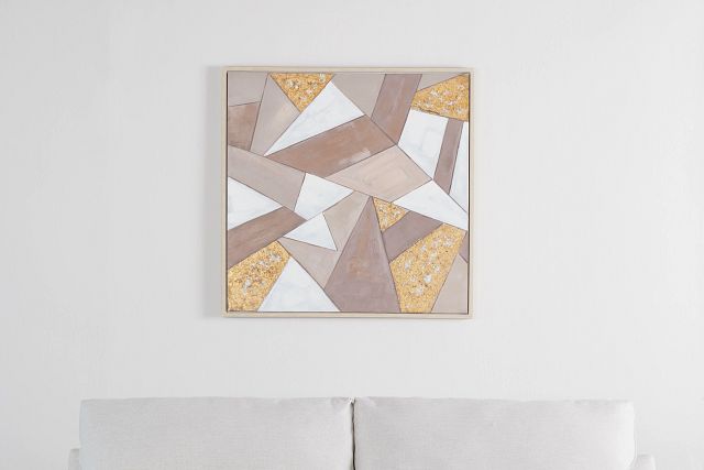 Leo Gold Framed Wall Art