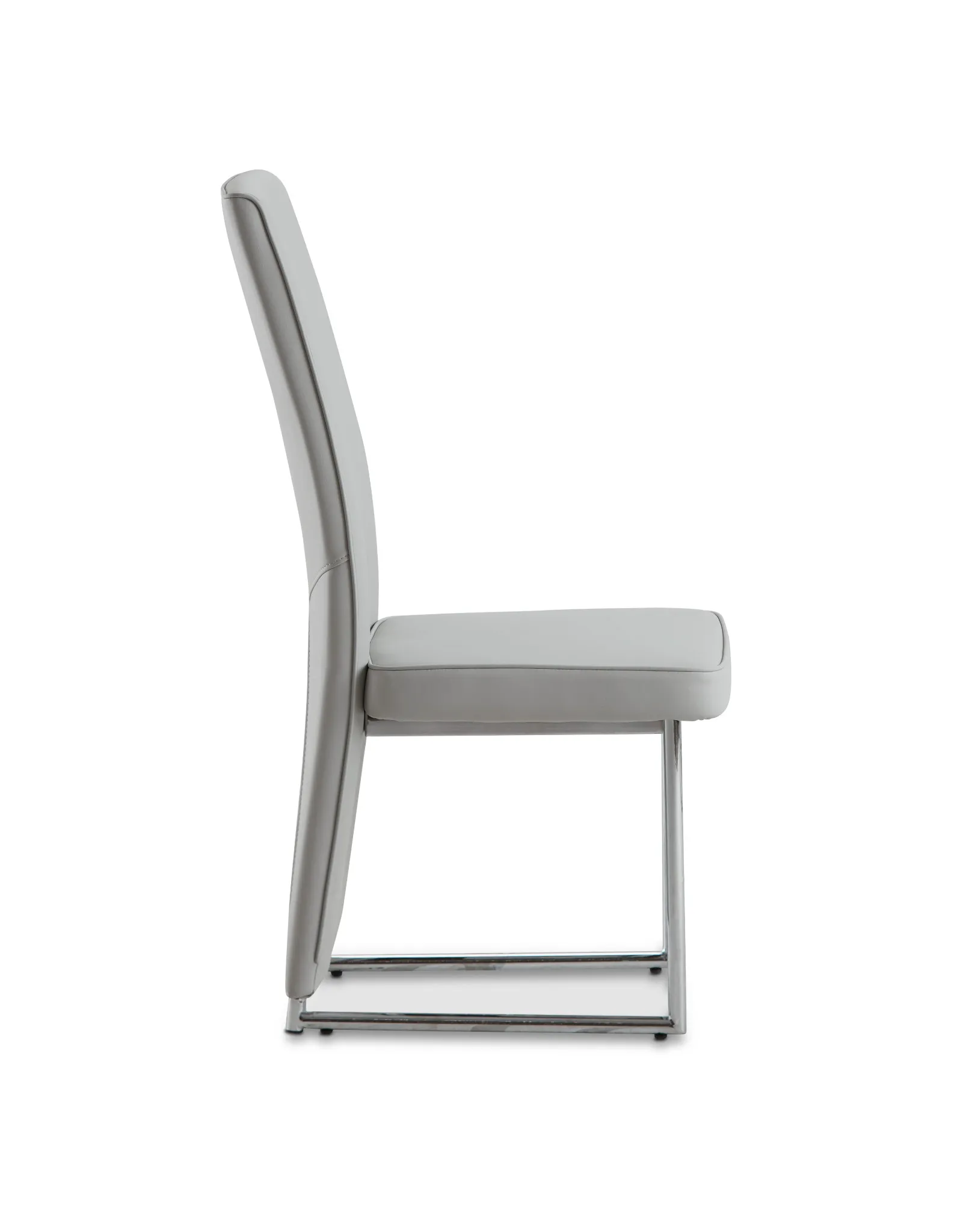 Paris Light Gray Upholstered Side Chair