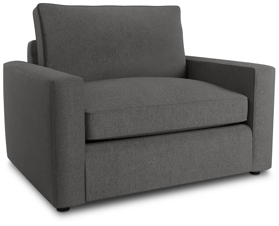 Siesta Peyton Gray Fabric Cooling Memory Foam Sleeper Siesta Peyton Gray Fabric Cooling Memory Foam Sleeper