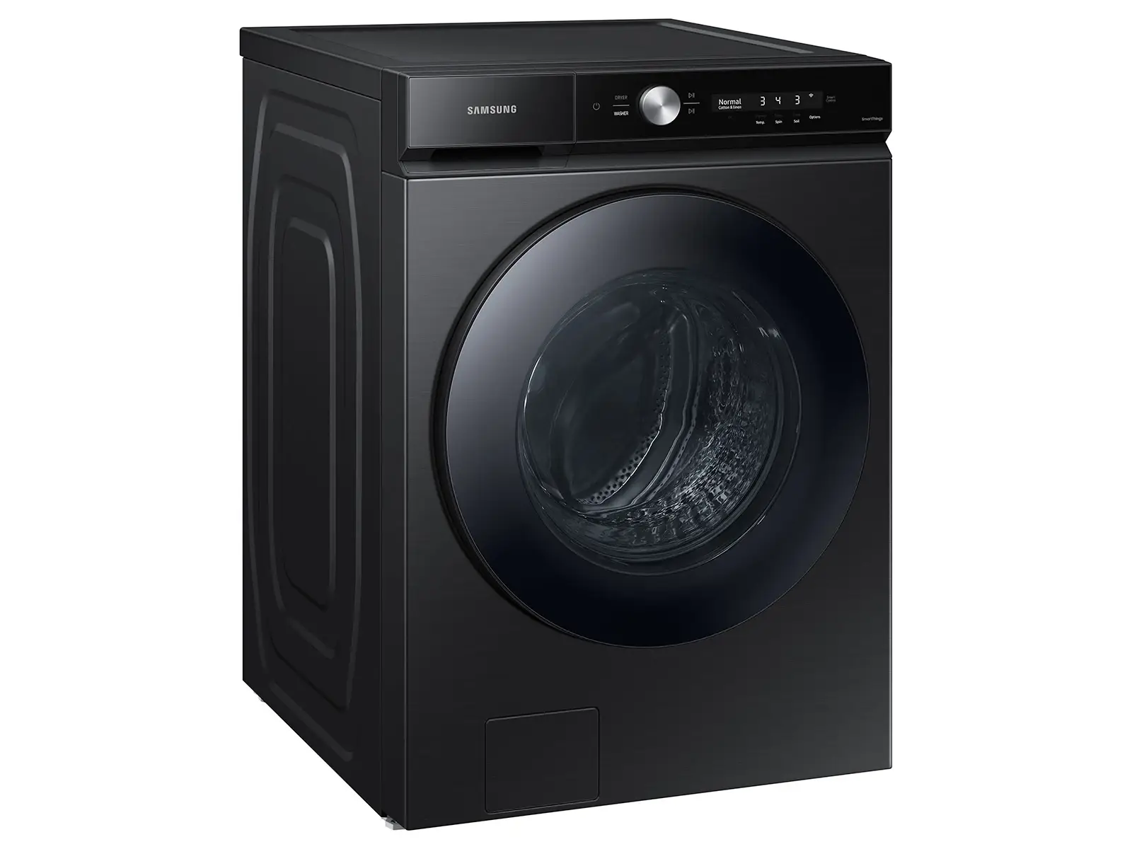 Samsung Bespoke Series Black Front Load Washer Samsung Bespoke Series Black Front Load Washer