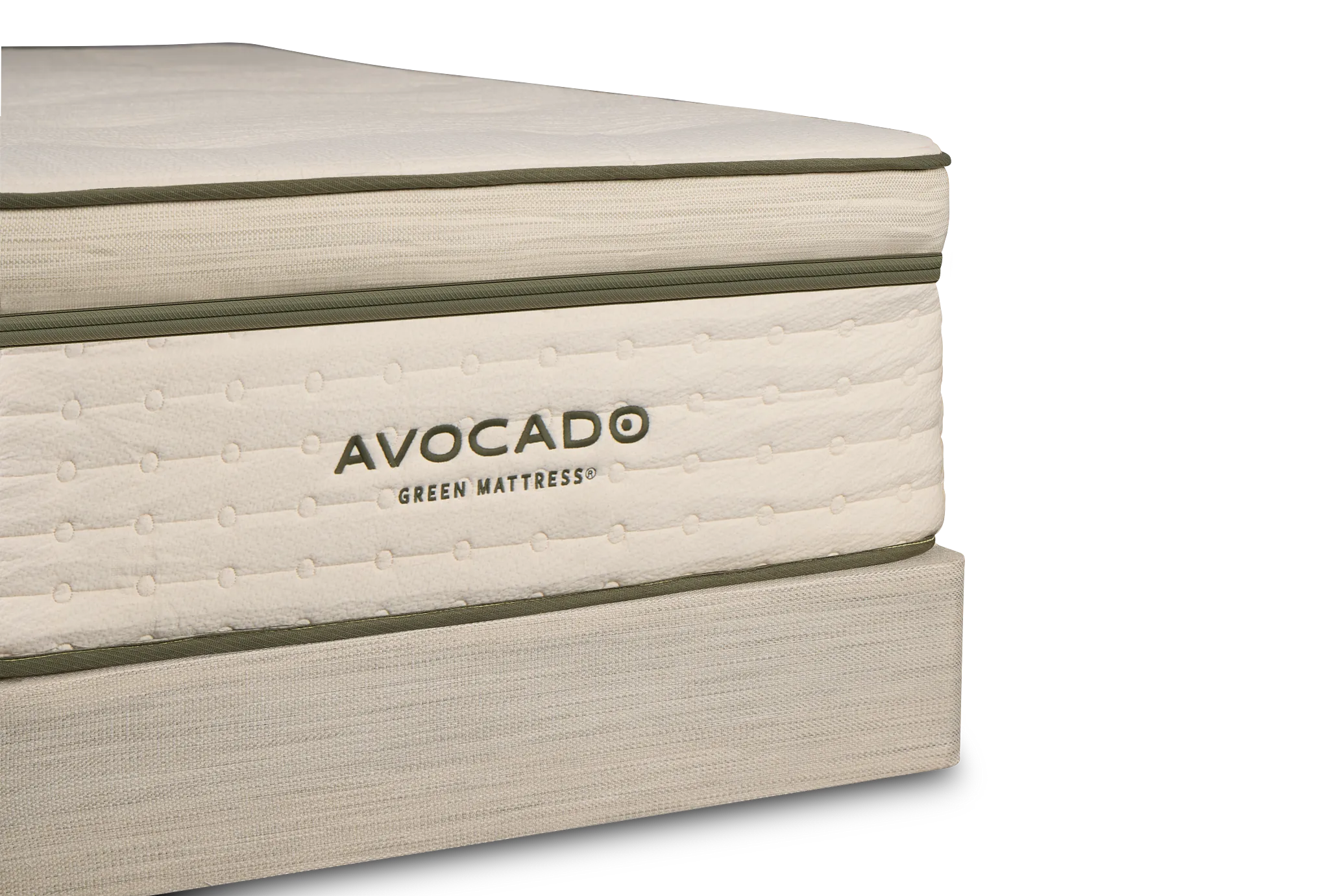 Avocado Green Plush Mattress Set