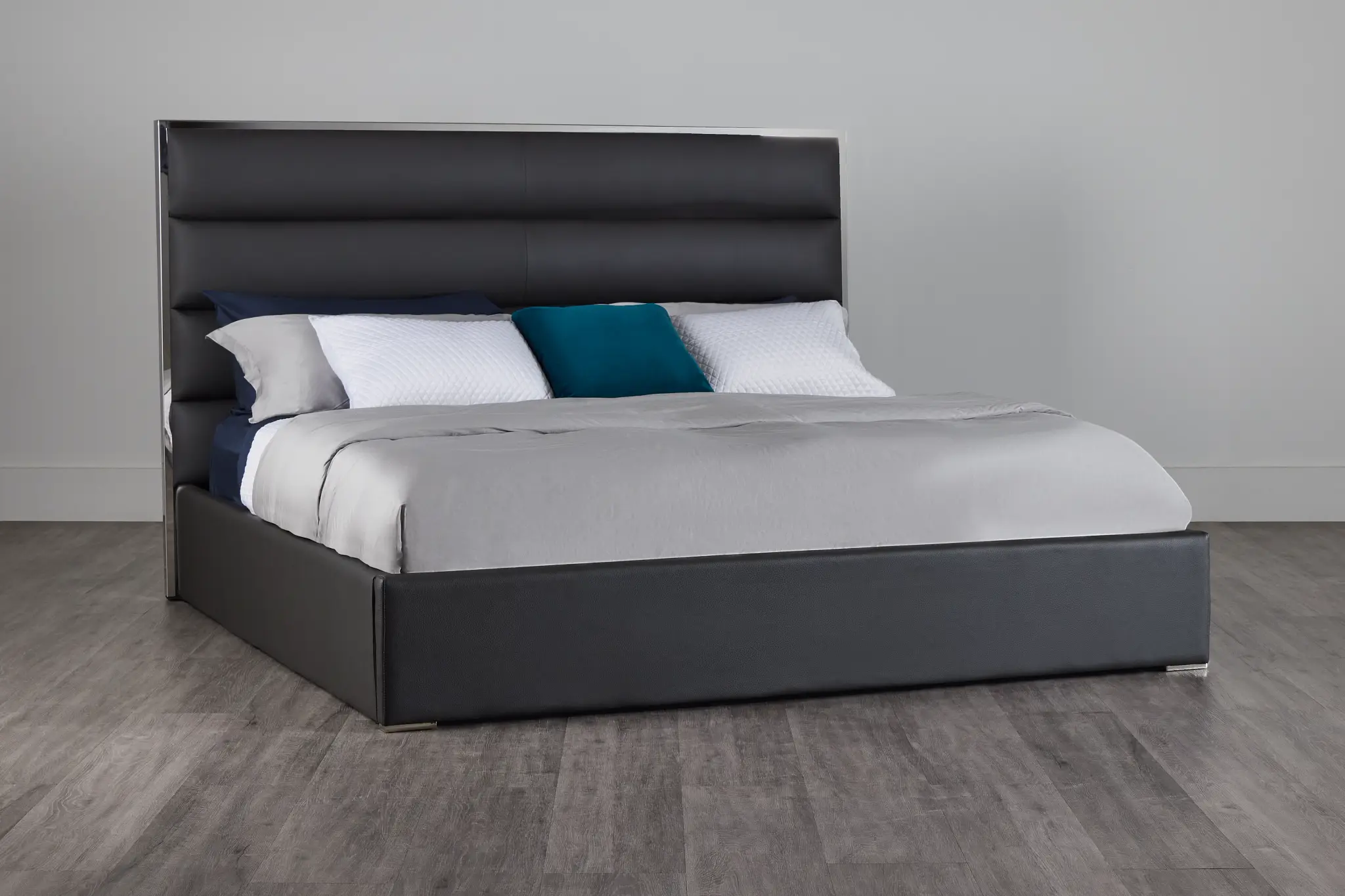 Cortina Gray Uph Platform Bed Cortina Gray Uph Platform Bed