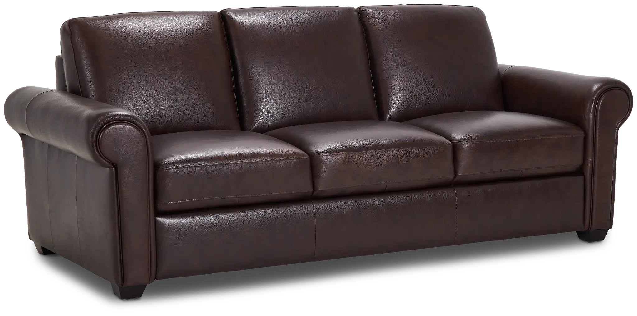 Lincoln Medium Brown Lthr/vinyl Sofa Lincoln Medium Brown Lthr/vinyl Sofa