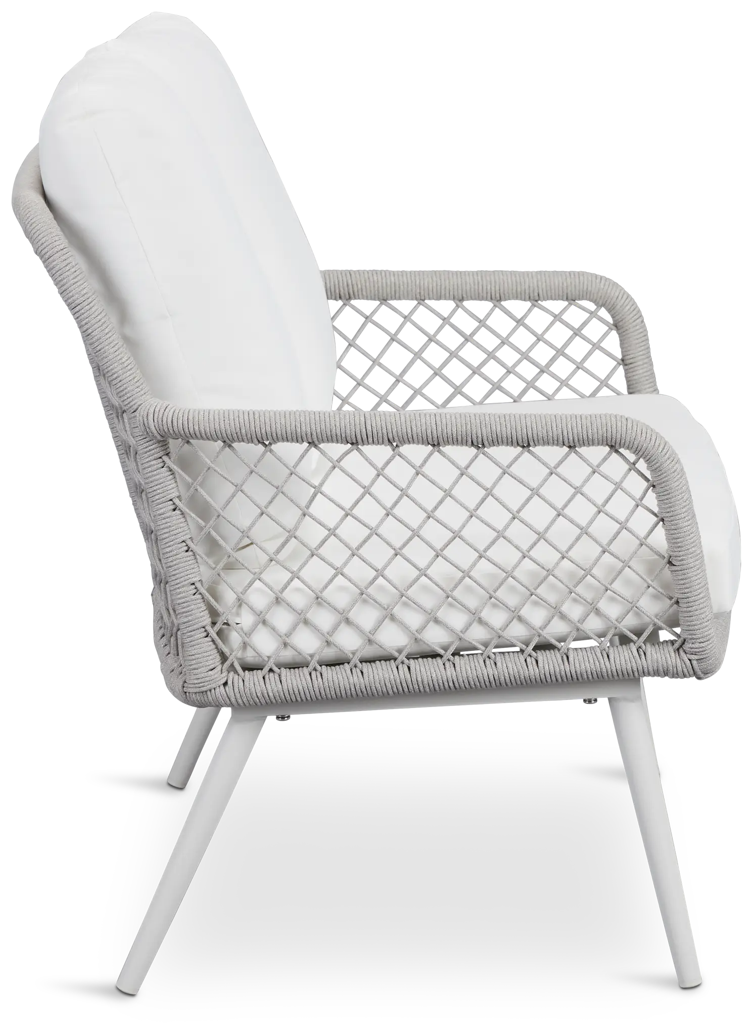 Andes White Woven Sofa Andes White Woven Sofa