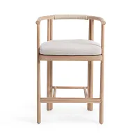 Leo Light Tone Uph 24" Barstool