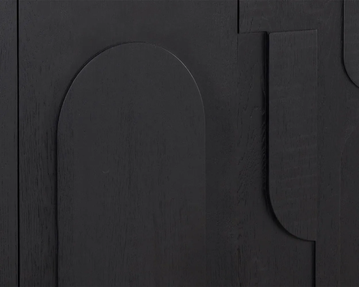 Cahlin Black Sideboard