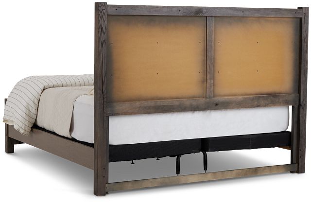 Salt Lake Gray Panel Bed