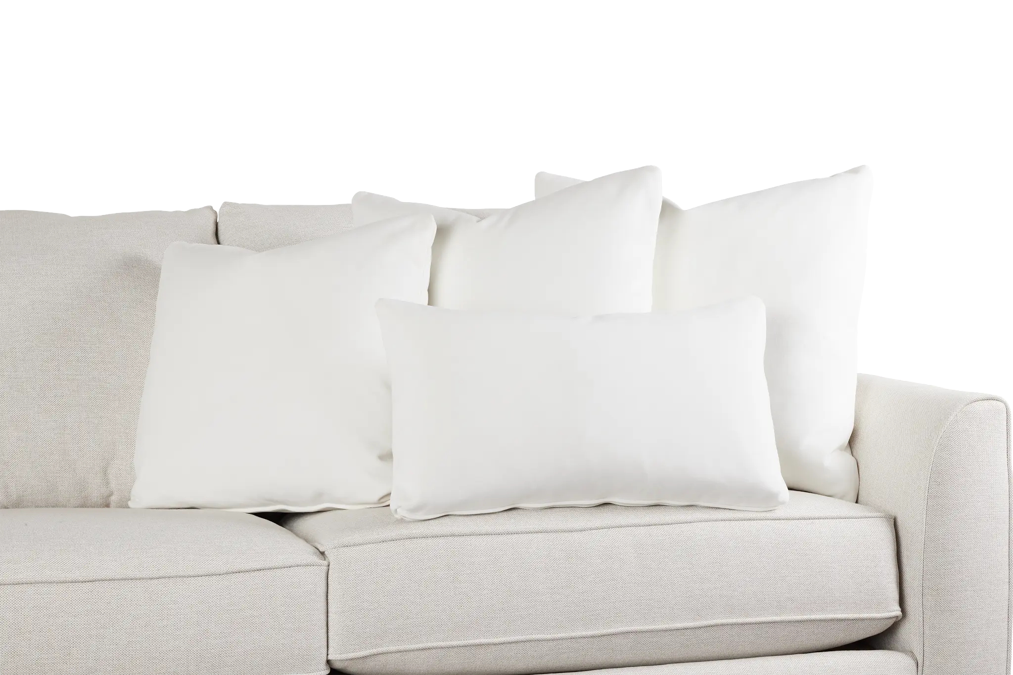 Reign White 24" Accent Pillow Reign White 24" Accent Pillow