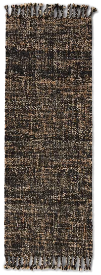 Nala Black 2x7 Runner