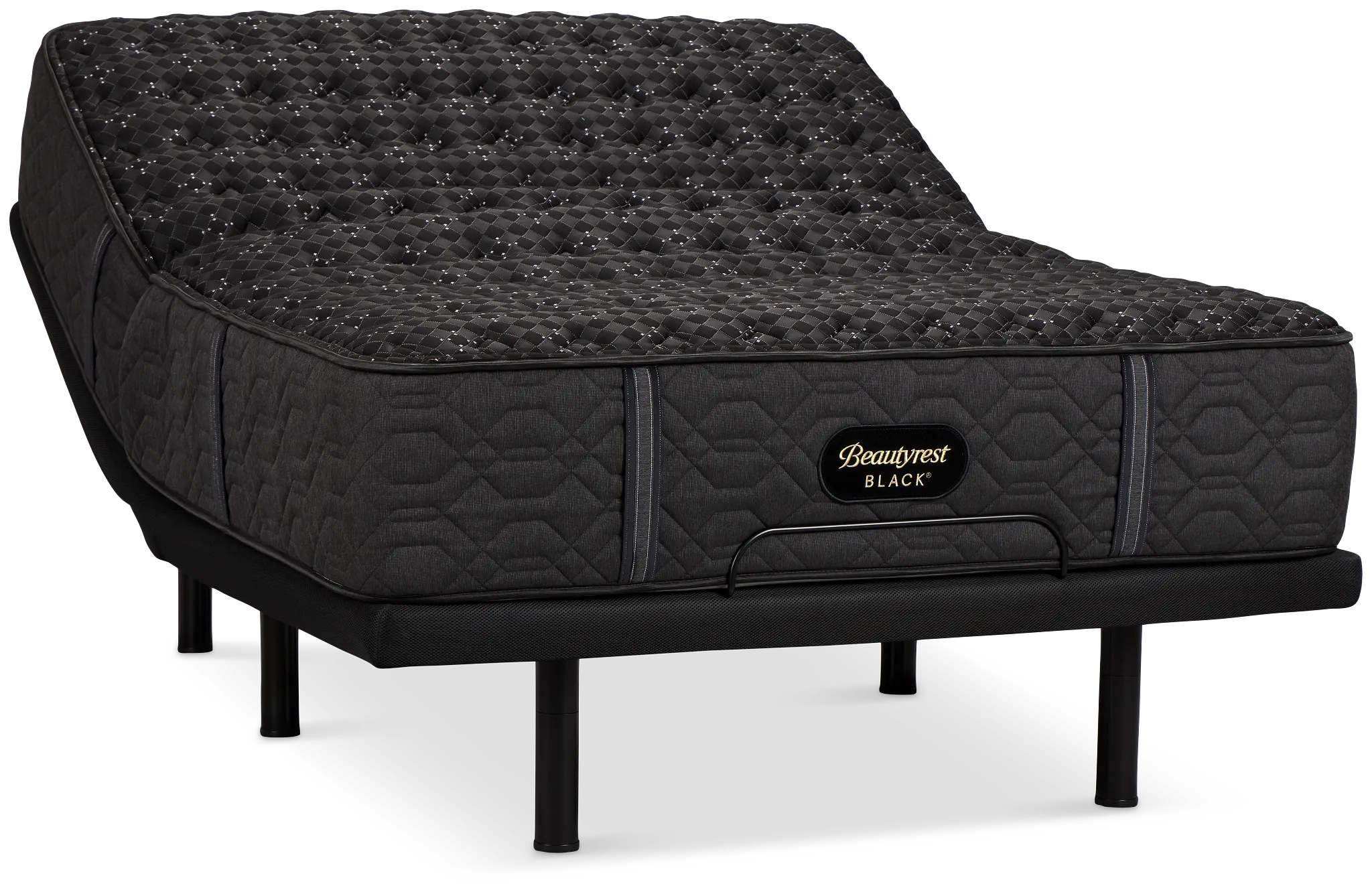 Beautyrest Black Series Three Extra Firm Elite Adjustable Mattress Set