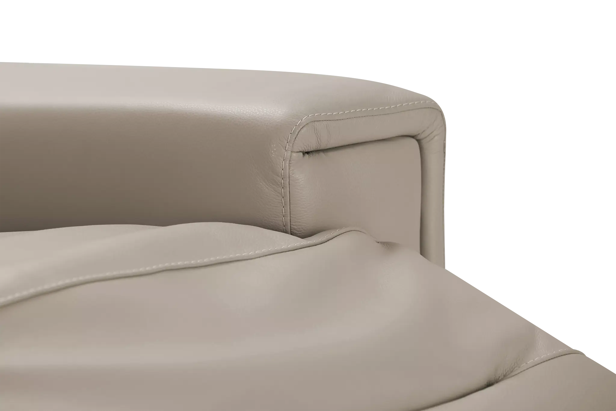 Porto Beige Lthr/vinyl Power Recliner With Power Headrest Porto Beige Lthr/vinyl Power Recliner With Power Headrest