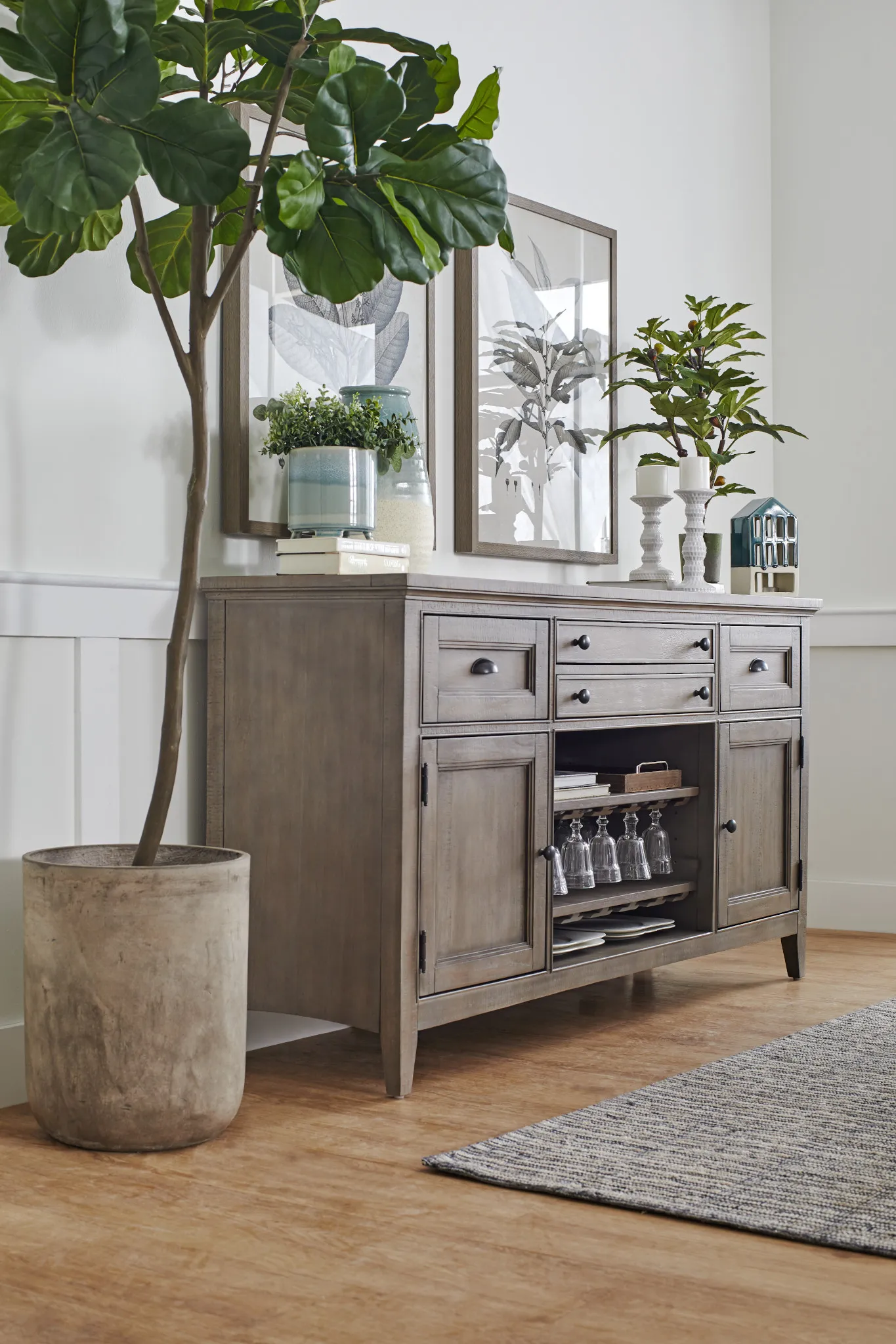 Heron Cove Light Tone Buffet