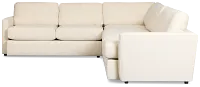 Maxwell Light Beige Fabric Medium Two-arm Sectional