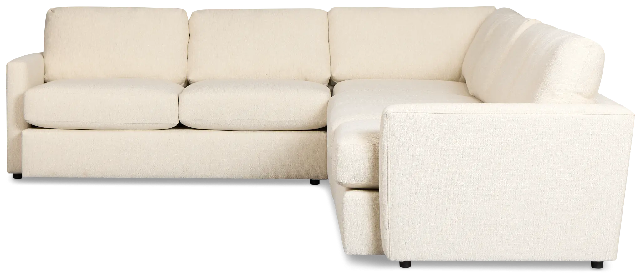 Maxwell Light Beige Fabric Medium Two-arm Sectional Maxwell Light Beige Fabric Medium Two-arm Sectional