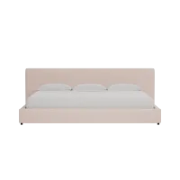 Grayton Joya Light Pink 44" Upholstered Platform Bed