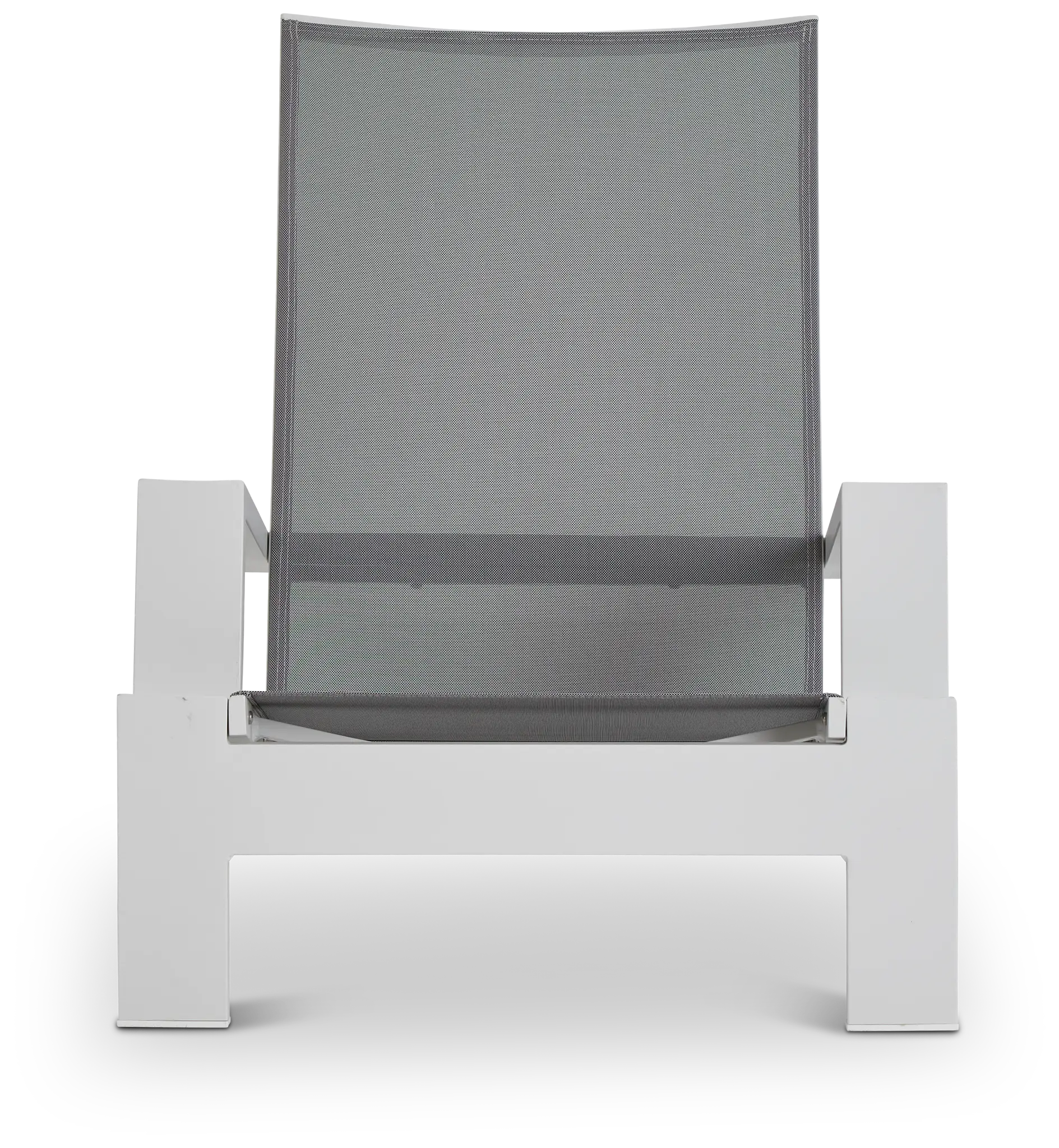 Linear White Ledge Pool Chair Linear White Ledge Pool Chair