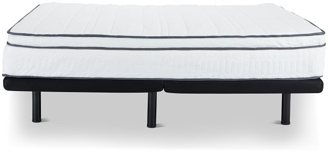 Rest & Renew 12" Hybrid Deluxe Adjustable Mattress Set