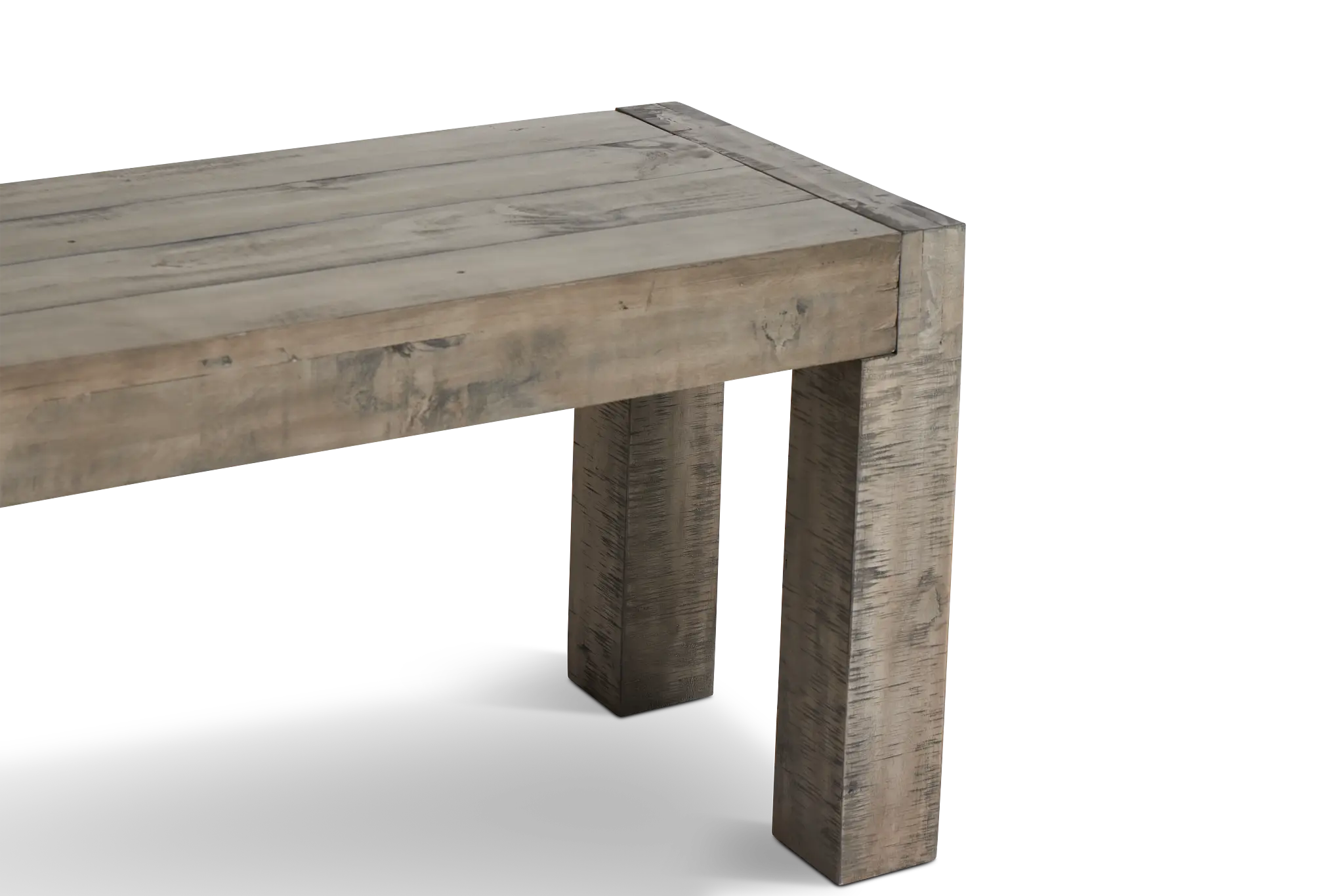 Seattle Gray Dining Bench Seattle Gray Dining Bench