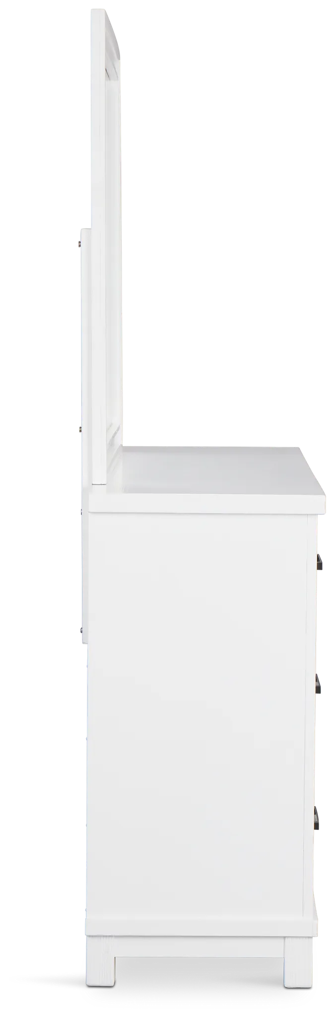 Anton White Dresser & Mirror