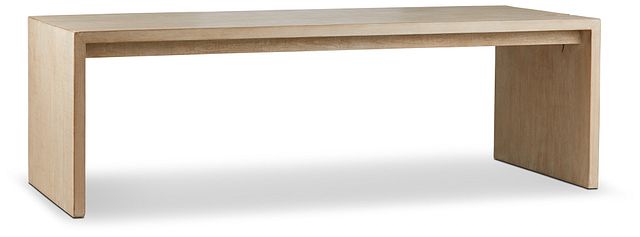 Merwin Light Tone Wood Rectangular Table (1)