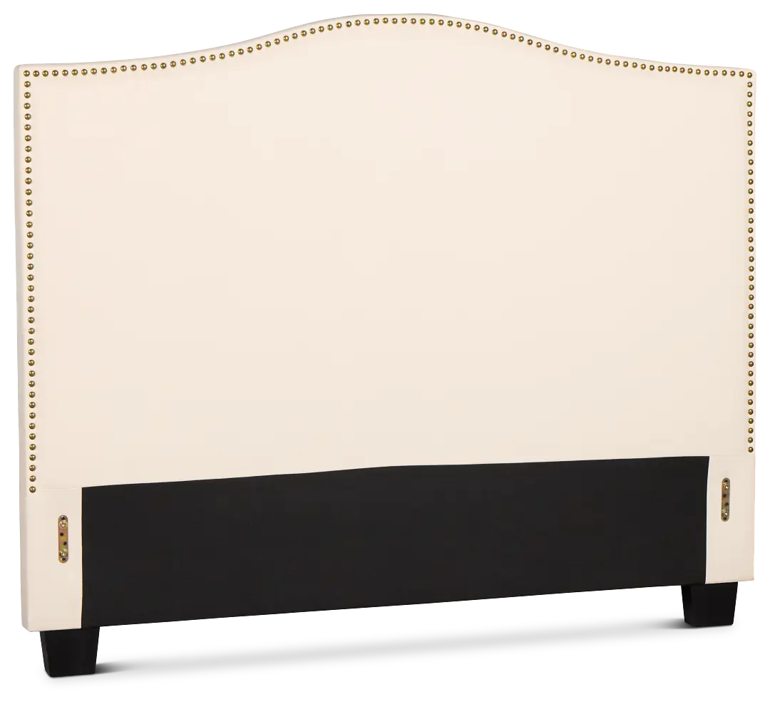 Dawson Beige Uph Platform Headboard Dawson Beige Uph Platform Headboard