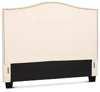 Dawson Beige Uph Platform Headboard
