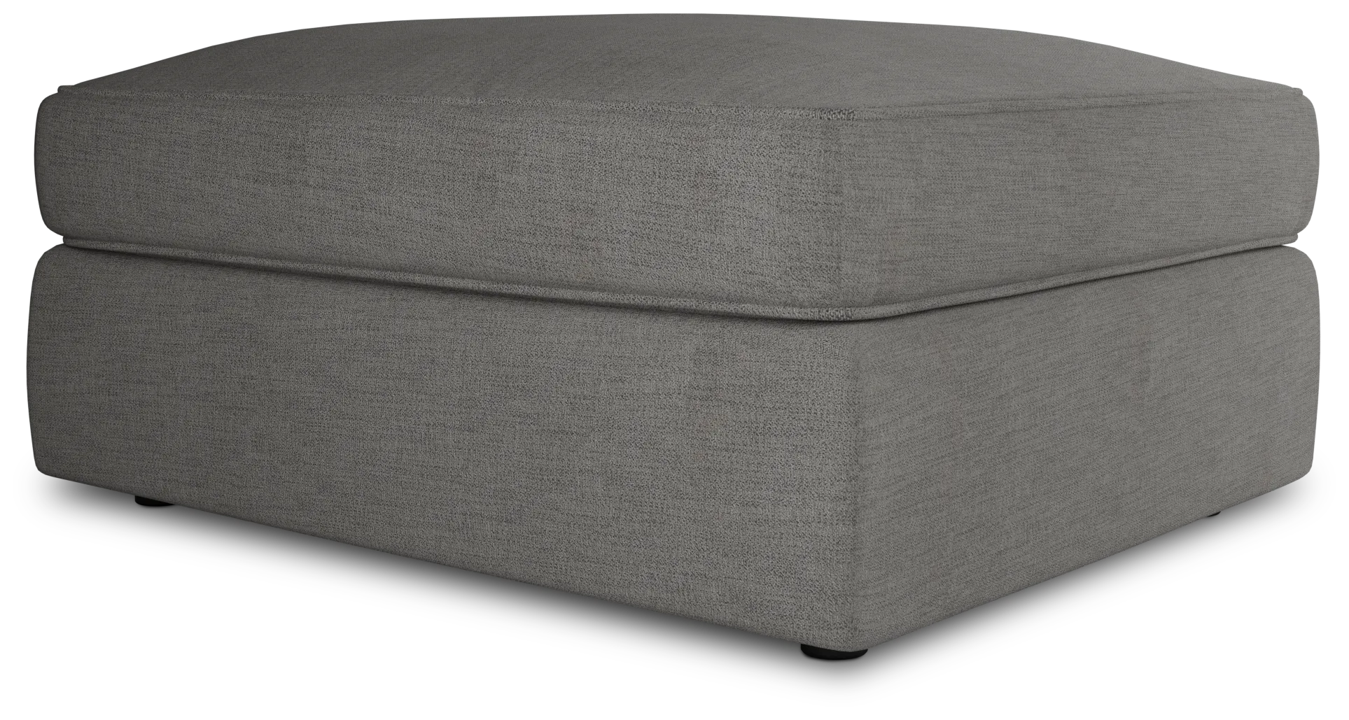 Siesta Maguire Gray Fabric Ottoman