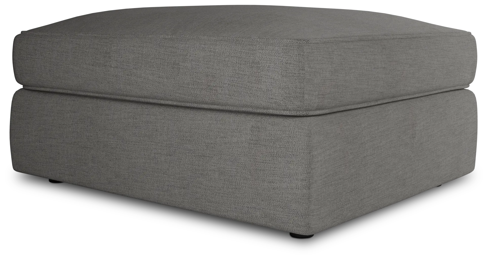 Siesta Maguire Gray Fabric Ottoman Siesta Maguire Gray Fabric Ottoman