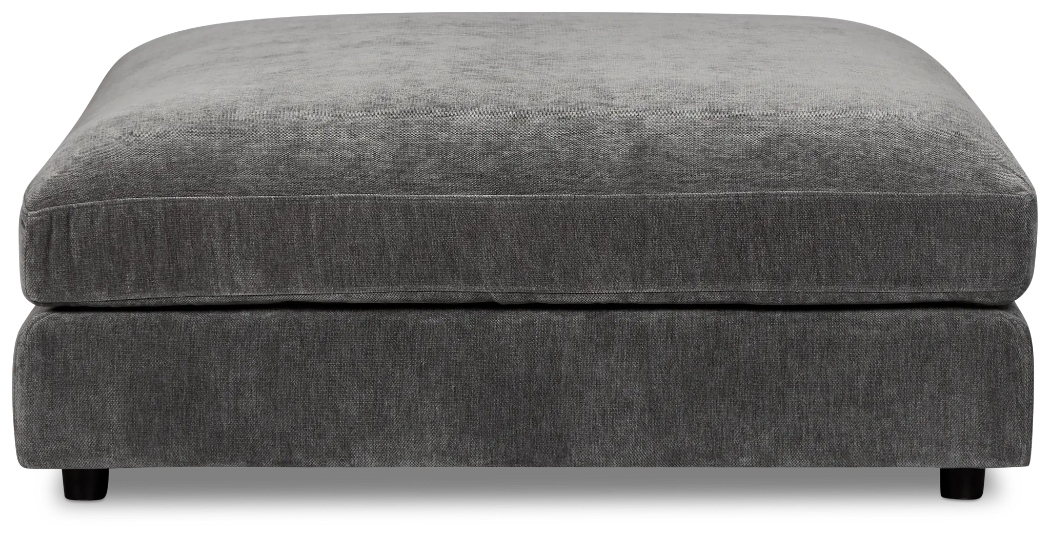 Lounge Dark Gray Fabric Ottoman Lounge Dark Gray Fabric Ottoman