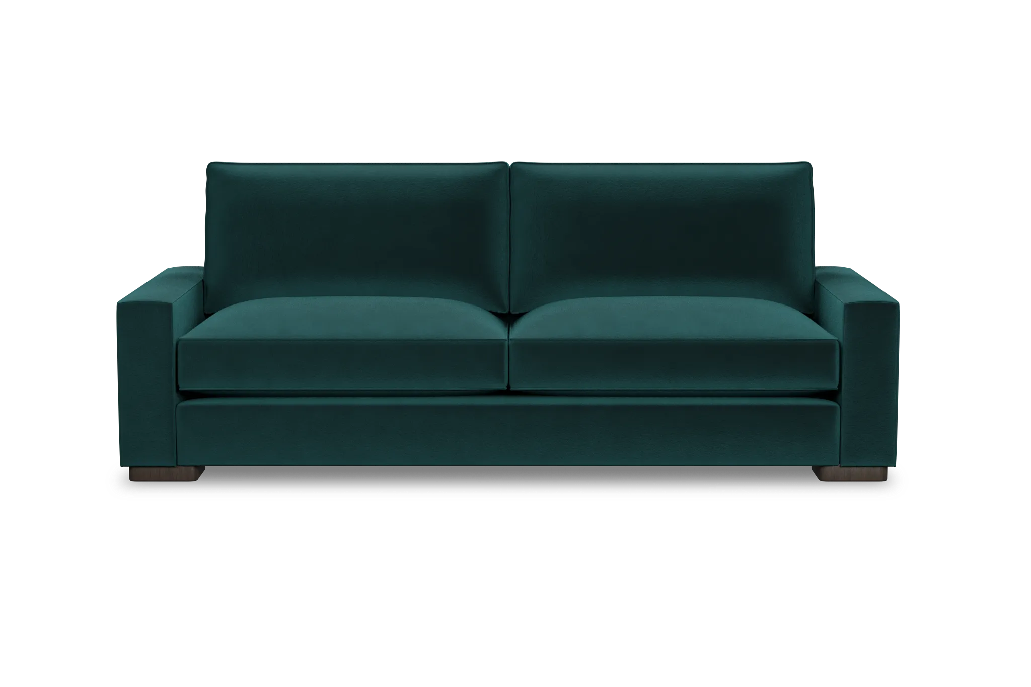 Edgewater Joya Teal 96" Sofa W/ 2 Cushions