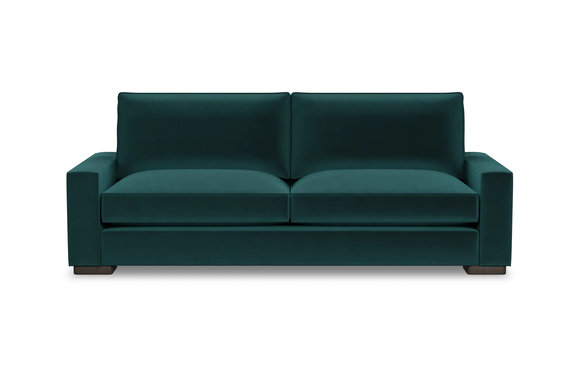 Edgewater Joya Teal 96" Sofa W/ 2 Cushions Edgewater Joya Teal 96" Sofa W/ 2 Cushions