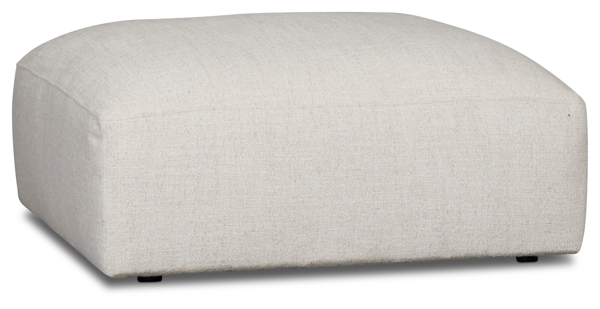 Baylor Light Beige Fabric Ottoman Baylor Light Beige Fabric Ottoman