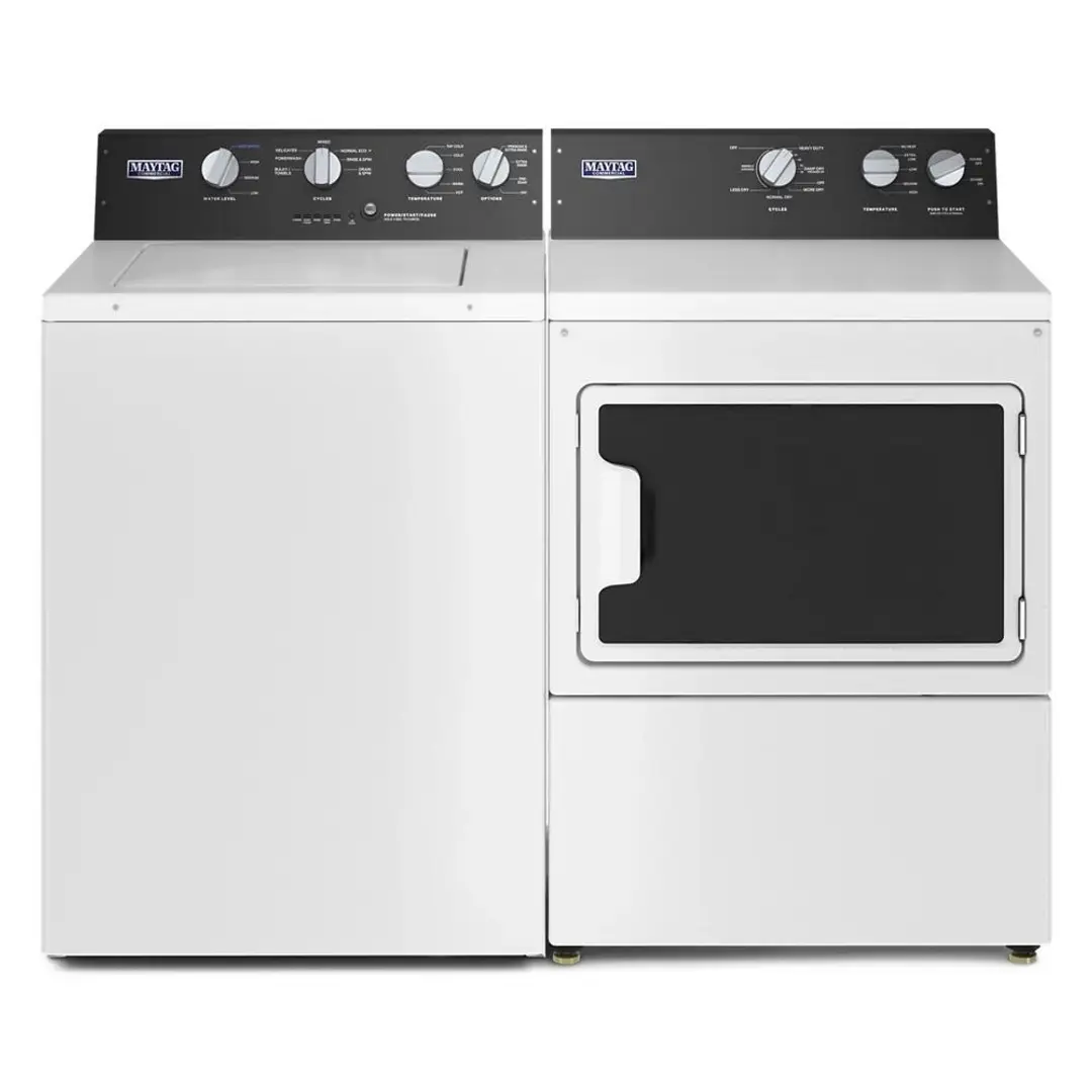 Maytag 586kw White Commercial Dryer Maytag 586kw White Commercial Dryer