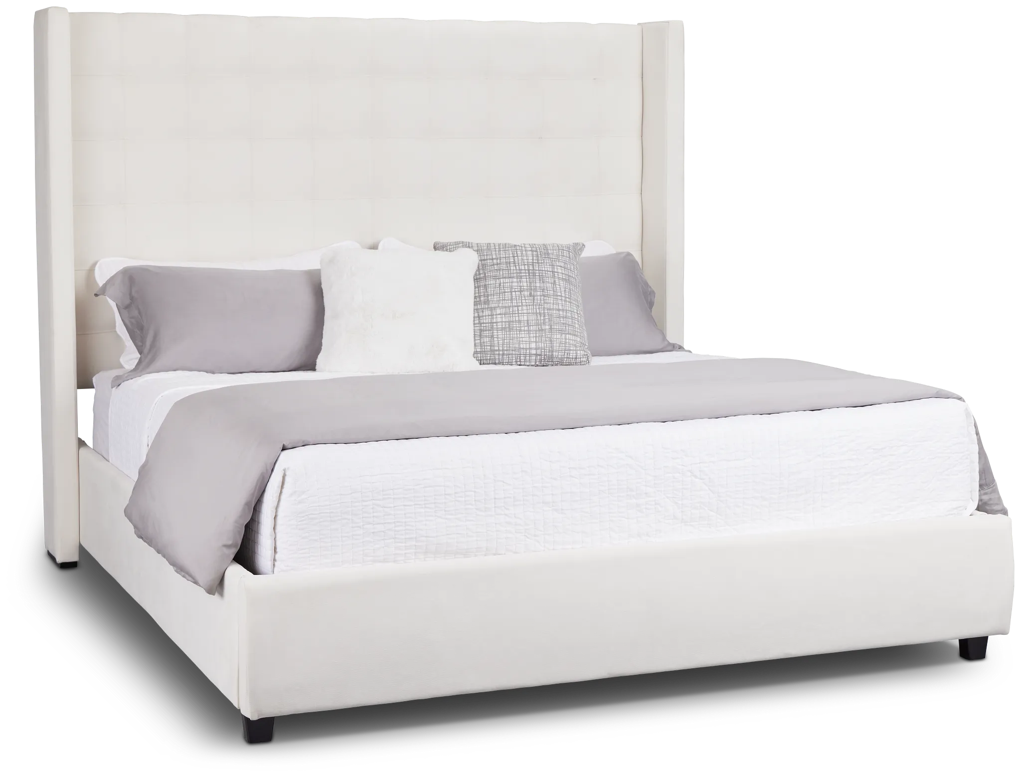 Marco White Uph Platform Storage Bed