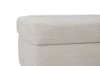 Davis Gray Micro Ottoman