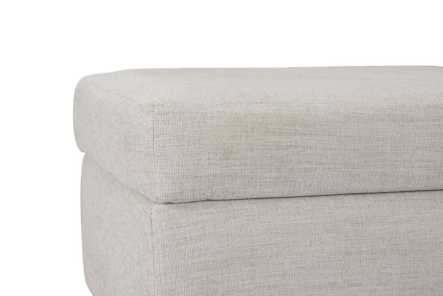 Davis Gray Micro Ottoman