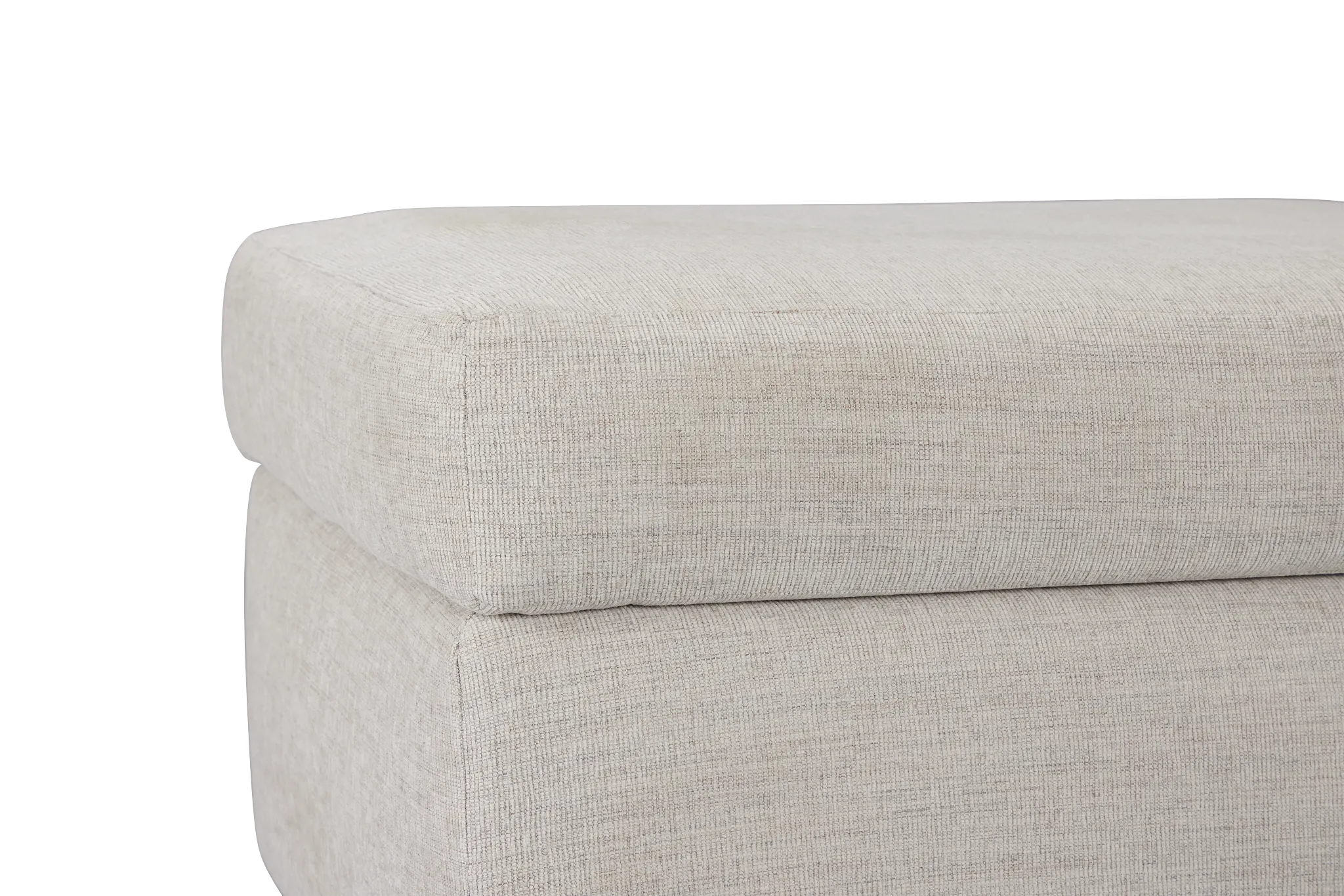 Davis Gray Micro Ottoman