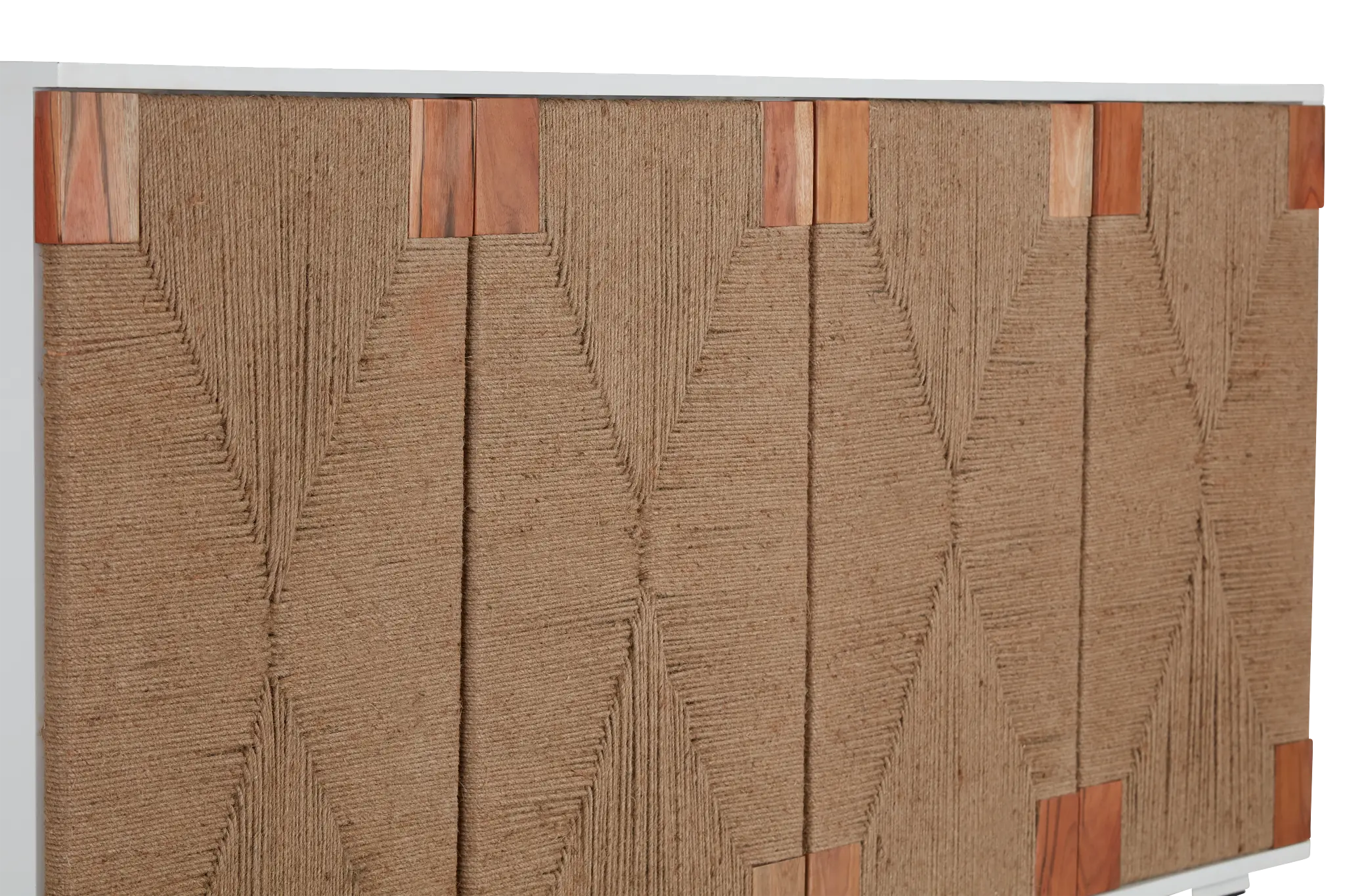 Woven Two-tone Four-door Cabinet Woven Two-tone Four-door Cabinet