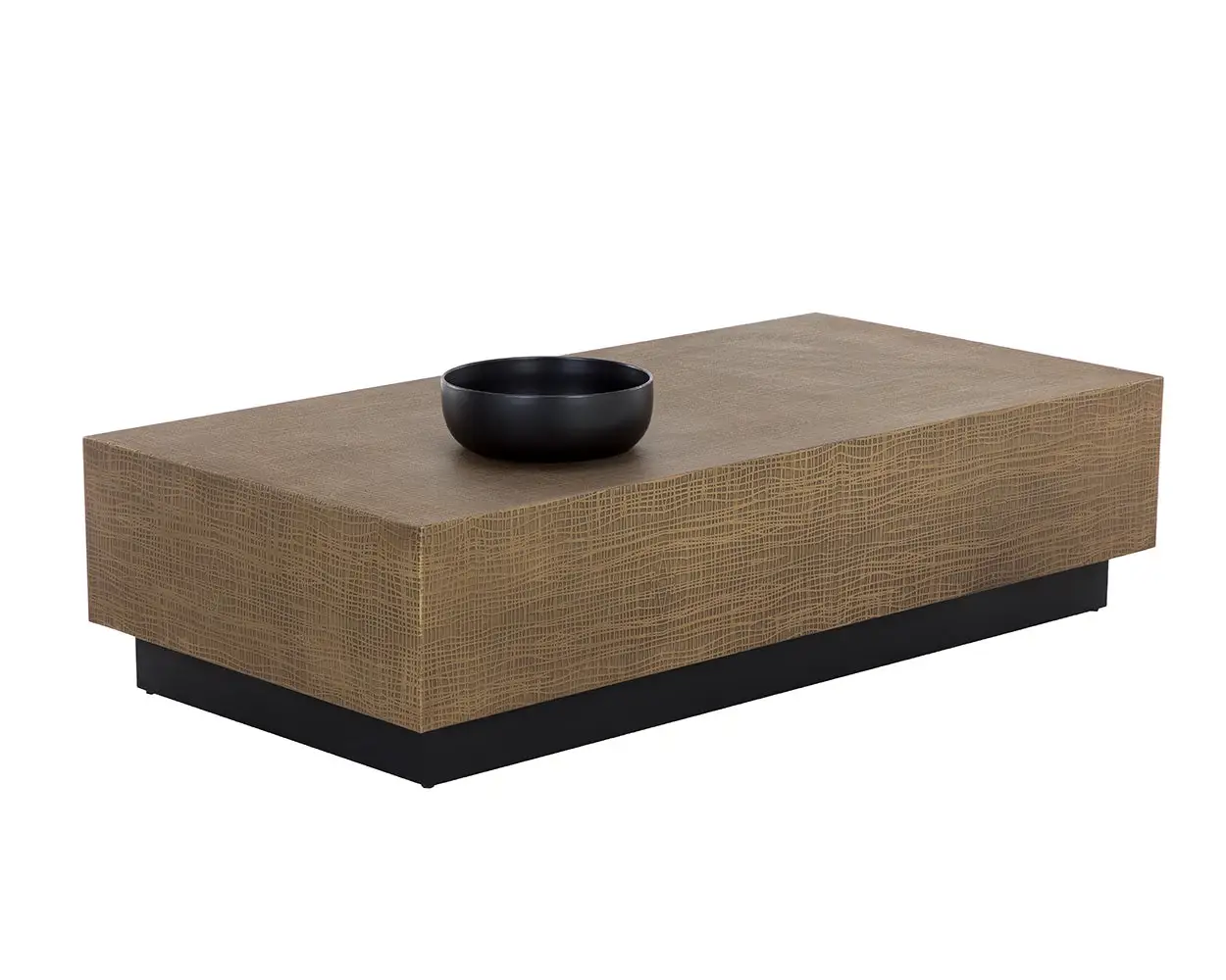 Alana Brown Rectangular Coffee Table Alana Brown Rectangular Coffee Table